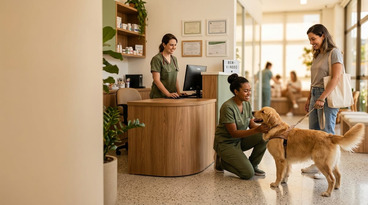 Como funciona o site para clínica veterinária que a Fly Vet desenvolve?