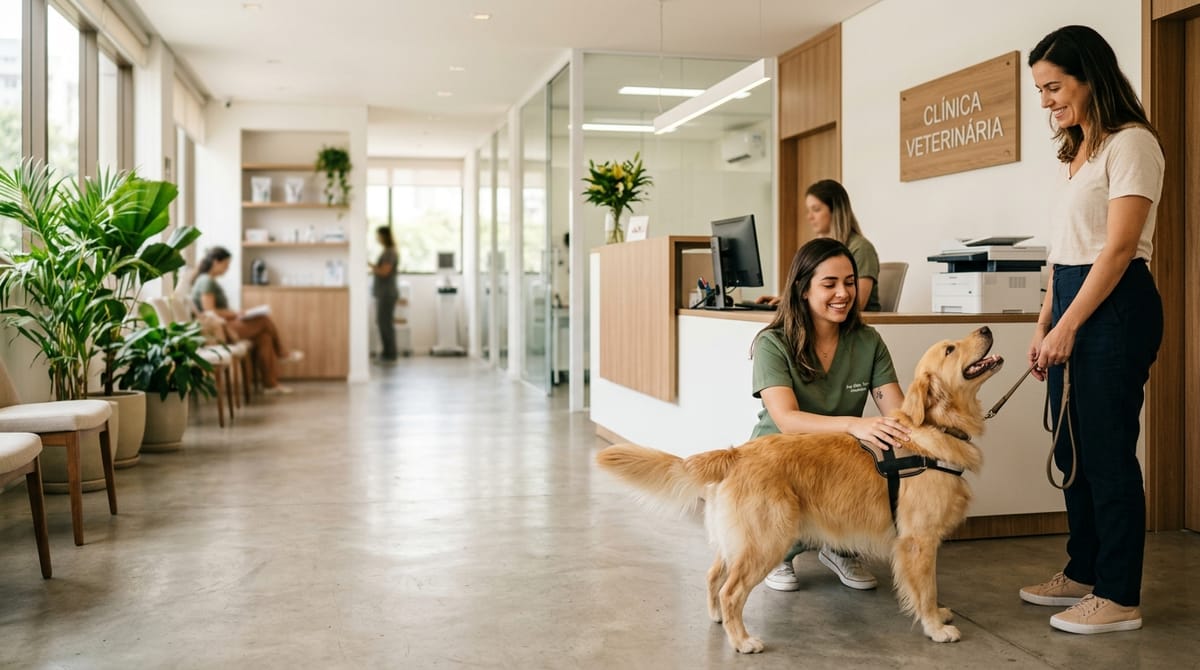 Como tirar boas fotos da clínica veterinária?