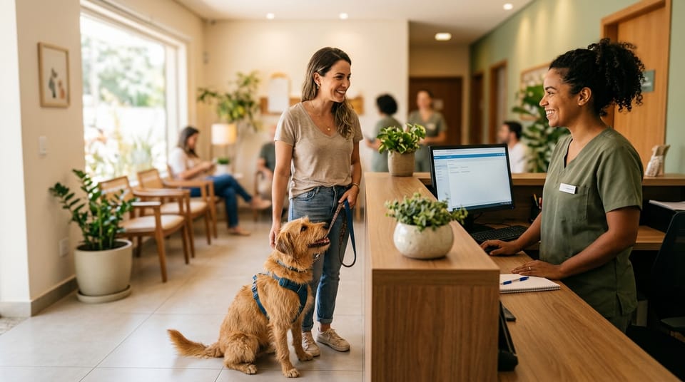 Como otimizar a recepção de tutores na clínica veterinária?