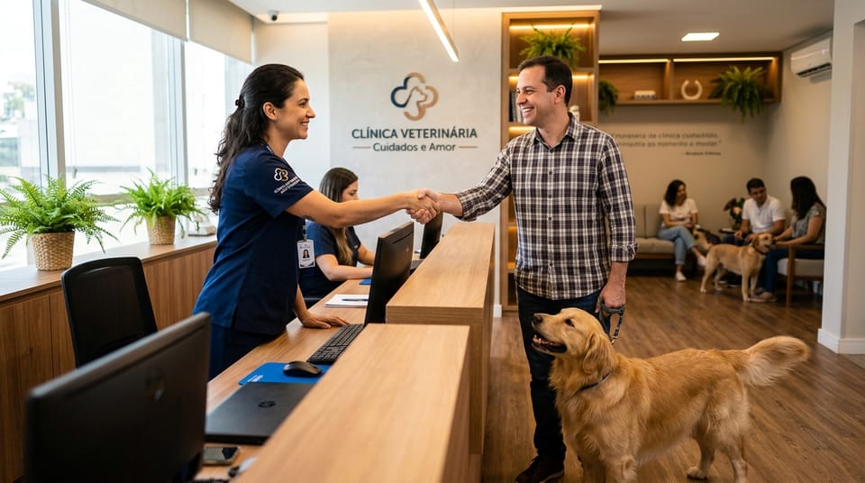 Funil de conversão pra clínica veterinária: como medir do anúncio à receita