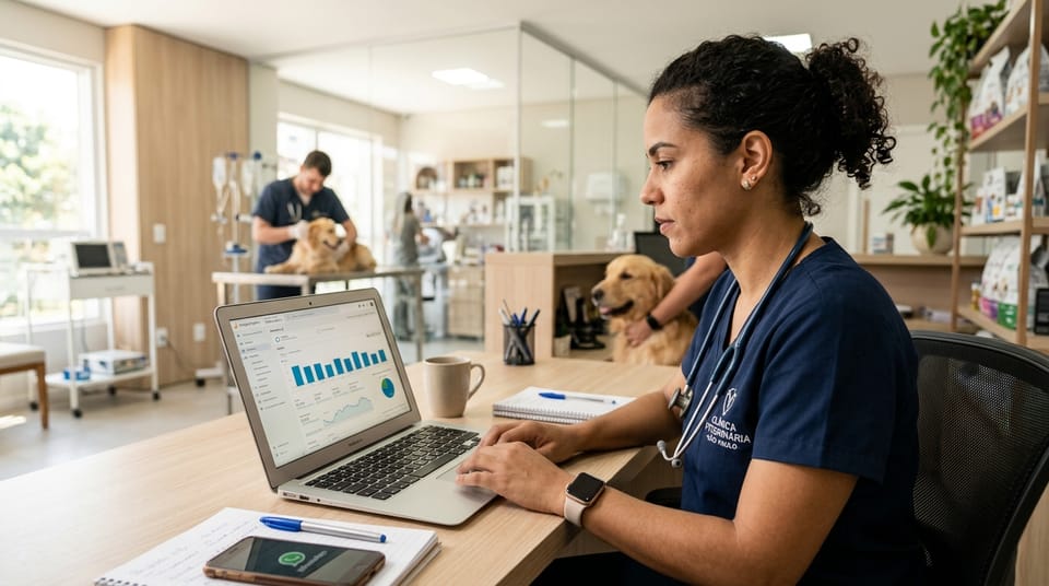 GA4 pra clínica veterinária: o que medir e como ver no painel